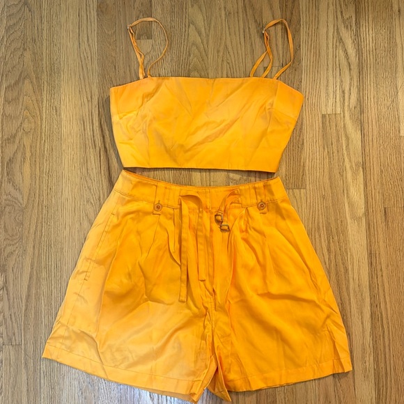 L'Academie Pants - L’Academie - satin short set